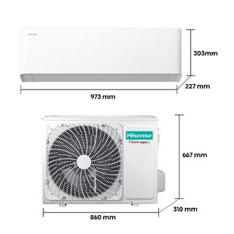 ACON.SPLIT HISENSE HB50BP0A A   /A   WIFI BLANCO