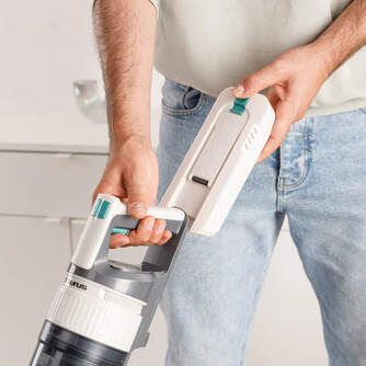 ASPI. ESCOBA TAURUS NIMBUS PURE 165W 33,6V 70MIN