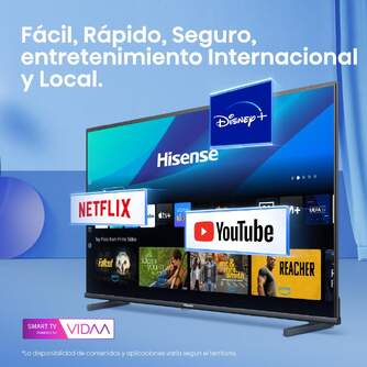 TV HISENSE 32%%%quot; 32A5Q FHD QLED SMART TV DOLBYATMOS