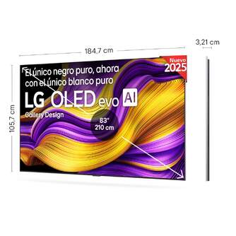 TV LG 83%%%quot; 83G54LW UHD OLED EVO ALFA11 165HZ WEBOS