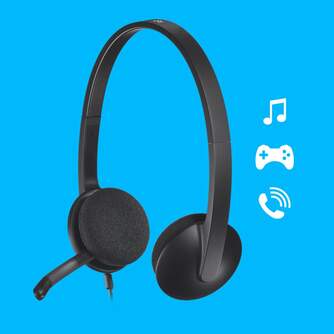 AURICULARES LOGITECH H340 CON MICRO CONEX USB