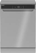 Lavavajillas Sharp QWNA35F44BI - Clase B, 3ª Bandeja, 9L, 44dB, 14 Servicios, 8 Programas, Inox