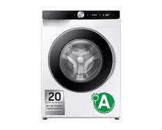 Lavadora Samsung WW90DG6G94LKU3 - 9 kg, 1400 rpm, Clase A, Autodosificación, Slim, Blanco