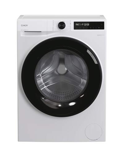 Lavadora Candy BR412BL8S - 12 kg, 1400 rpm, Clase A, 72 dB, 16 programas, Wi-Fi con la App hOn