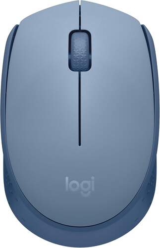 Rat&oacute;n Logitech M171 Inal&aacute;mbrico 910-004640 Azul - 1000 dpi, bater&iacute;a de 12 meses, minireceptor USB