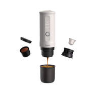 Cafetera Express Outin Nespresso - 12 V, Port&aacute;til, Blanco