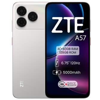 SMARTPHONE ZTE A57 4/128 6,75%%%quot; CYBER SILVER