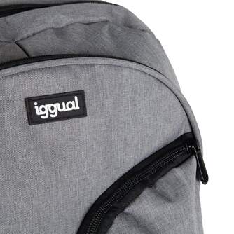 MOCHILA IGGUAL PARA PORTATIL 15,6%%%quot; GRIS