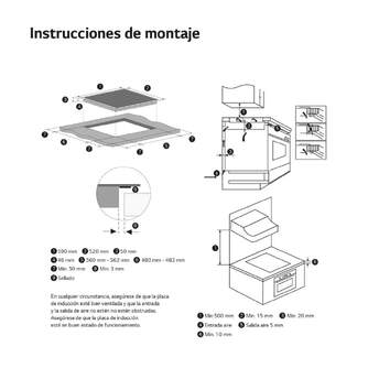 ENCIM. LG CI5Z2421BN 3F IND 32CM SLIDER