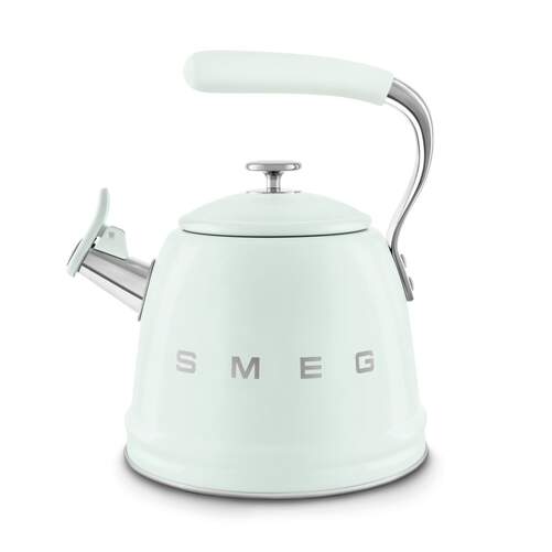 Hervidor Smeg WKF01PG - 2,3 L, Silvante, Verde