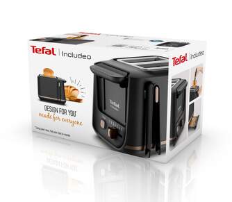 TOST. TEFAL TT533811 2R CORTO NEGRO