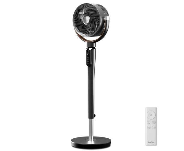 Ventilador Pie Artica AVP40W7AC - 40W,  Diametro 18 cm, Control Remoto, Display, Oscilante