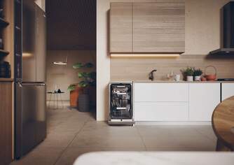 LVJ. HAIER XF1C3TB1FX 8P 3%%%#170;B 43dBA 45CM INOX