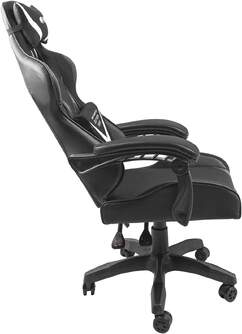 SILLA GAMING FURY AVENGER L NEGRA/BLANCA