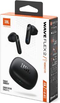 AURICULARES JBL WAVE FLEX 2 TWS BLACK