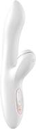 Satisfyer Pro + G-Spot - Vibrador con ondas de presi&oacute;n, flexible, blanco