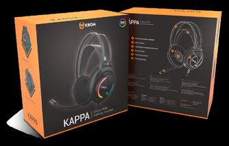 AURICULARES KROM KAPPA RGB GAMING