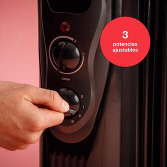 RADIADOR ACEITE SOLAC RA810 2300W 11E NEGRO