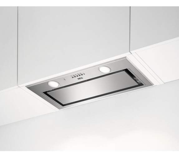 Grupo Filtrante AEG DGE5661HM - Clase A, 54cm, 67 dB, 700 m3/h, Hob2Hood, 4 Potencias, Inox