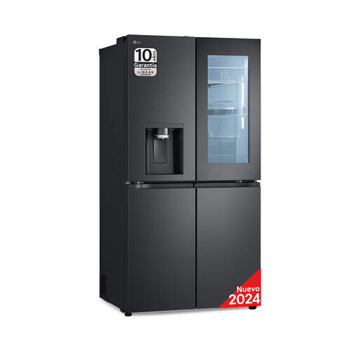 Frigorífico Americano LG GMG961EVKE - 638 L, 179x91cm, Clase E, Dispensador, sin toma, grafito