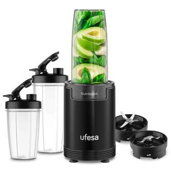 BATID. VASO UFESA NUTRIBOOM 900W ACC 6EN1 SMOOTHIE