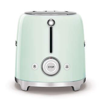 TOST. SMEG TSF01PGEU 2R CORTO VERDE 950W
