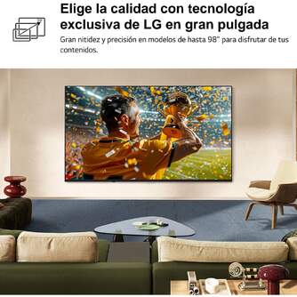 TV LG 85%%%quot; 85NU8E0B3LA UHD NANO A7 WEBOS26 HDR10PRO