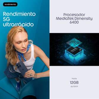 SMARTPHONE MOTOROLA G87 5G 12/256 6,8%%%quot; GRIS