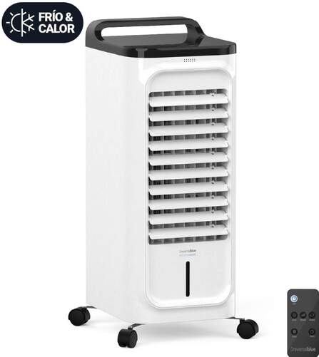 Climatizador Evaporativo Universal Blue Yucatan 6005 - 80W, Depósito 5l, Frío/Calor, 300m3/h