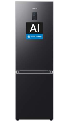Frigor&iacute;fico Combi Samsung RB34C775CB1EF - C, 185cm, 344L, NoFrost, MetalCooling, SpaceMax, WiFi