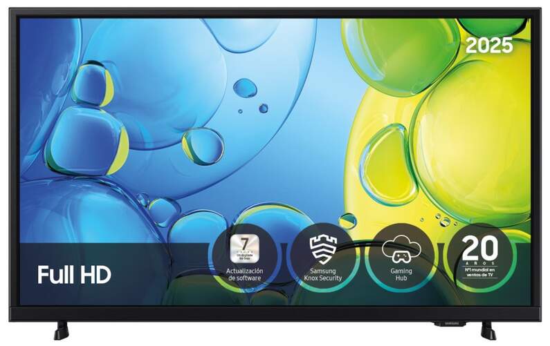 TV Samsung 32" LED TU32F6005F - Full HD, Smart TV Tizen OS con Bluetooth, HDR10+