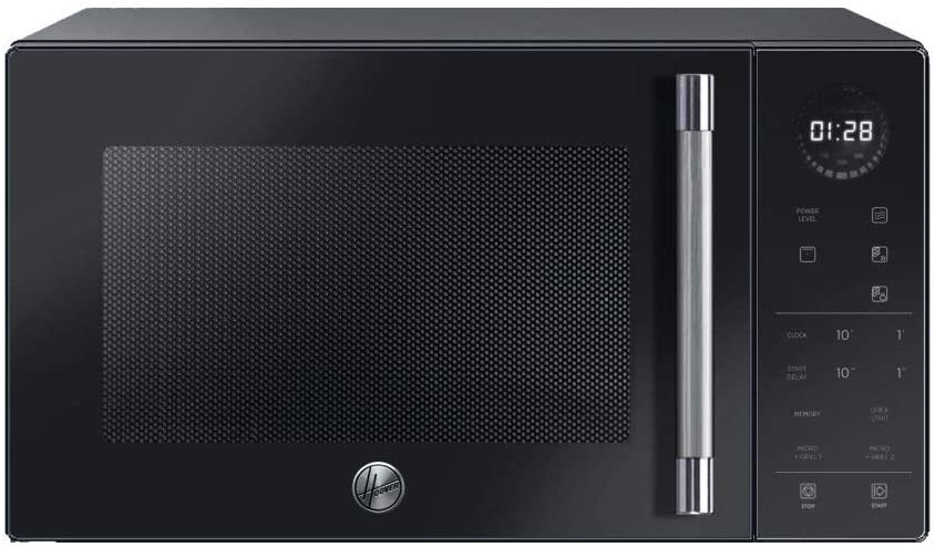 Microondas Hoover Chefvolution H5MG25STB - 25L, 900W + Grill, 6 potencias, Inicio Diferido, Negro