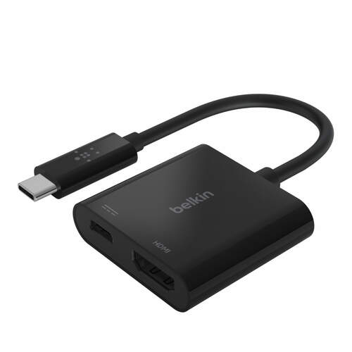 Adaptador USB-C a HDMI + carga - 2K y 4K (3840x2160) a 60 Hz