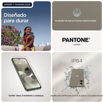 SMARTPHONE MOTOROLA G06 POWER 8/256 6,88%%%quot; LAUREL