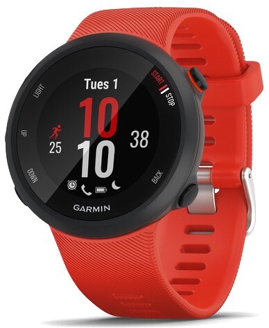 Garmin Forerunner 45 Rojo - 1.04", GPS, Frec.Cardiaca, Garmin Coach, Distancia, Tiempo, Ritmo, Datos