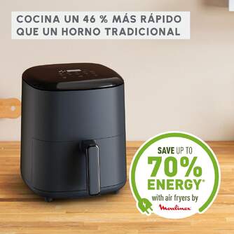 FREIDORA AIRE MOULINEX EZ245B 5L 1500W LCD