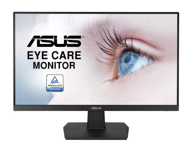 Monitor 23,8" Asus VA24EHE - Full HD, IPS, 75Hz, 5ms, Adaptive-Sync, HDMI y D-sub, Eye Care