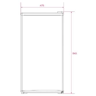 FRI. TEKA RSR10138 85x48 1P BCO TATOP 113320003