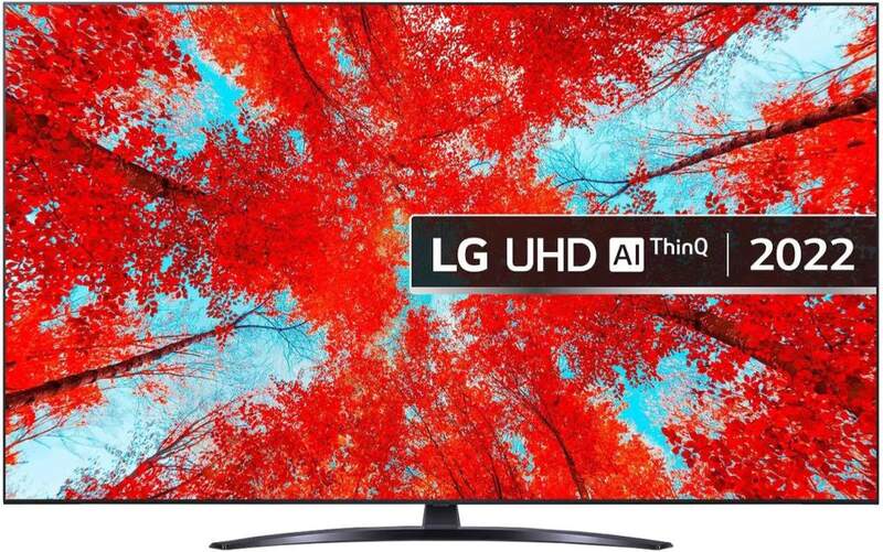 TV 55" LG 55UQ91006LA - 4K, HDR10 Pro, webOS22, A5 Gen5, Gaming, Control Voz, Dolby Digital 20W