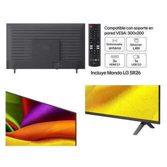 TV LG 55%%%quot; 55NU8E0B3LA UHD NANO A7 WEBOS26 HDR10PRO