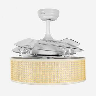 VENTILADOR TECHO U.BLUE JALOQUEWR 104CM DC LED PL