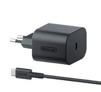 Cargador para Nintendo Switch 2 - USB Tipo C de 1,5 m, Negro