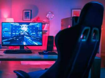SILLA GAMING NASA PIONEER LED RGB CON MANDO