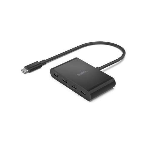 Concentrador Belkin AVC018 USB-C a USB-C - 4 Puertos