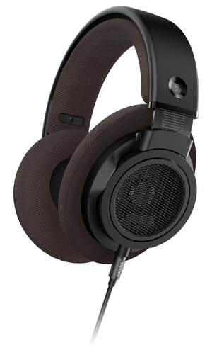Auriculares diadema Philips SHP9500CY/00 Negro y marr&oacute;n - 12-35KHz, Cable 3 metros