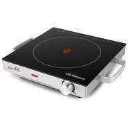 Hornillo Orbegozo PCE5000  - 1 Zona, Vitrocer&aacute;mica, Port&aacute;til, 2000 W, 28x28 cm, Negro