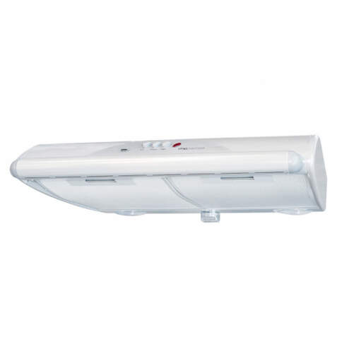 Campana Mepamsa Mito Jet 60 Blanca - 60cm, 430m3/h, 64dB, 12 Velocidades, Filtro Multicapa