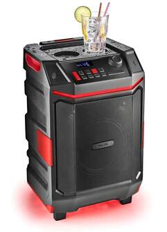 ALTAVOZ NGS WILDBASH 300W BT IPX6 NEGRA