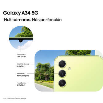 SMARTPHONE SAMSUNG A34 5G 6/128 6,6%%%quot; SILVER