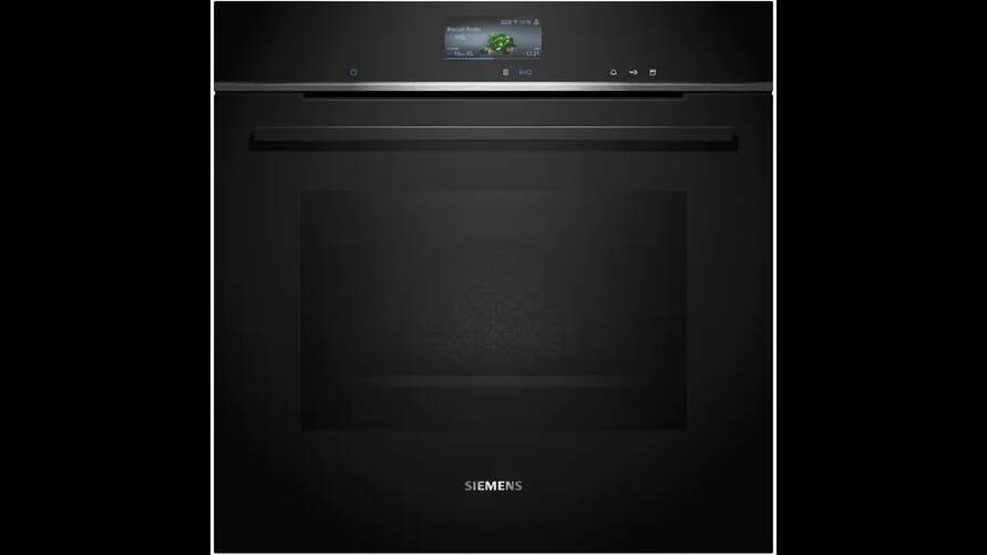 Horno Siemens HR776G1B1 - 60x60 cm, Vapor, TFT, 71 L, Negro